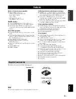 Предварительный просмотр 5 страницы Yamaha DSP-AX861SE Owner'S Manual