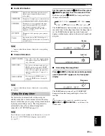 Предварительный просмотр 43 страницы Yamaha DSP-AX861SE Owner'S Manual