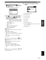 Предварительный просмотр 53 страницы Yamaha DSP-AX861SE Owner'S Manual