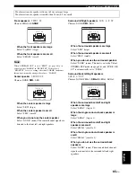 Предварительный просмотр 67 страницы Yamaha DSP-AX861SE Owner'S Manual