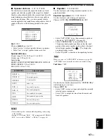 Предварительный просмотр 69 страницы Yamaha DSP-AX861SE Owner'S Manual