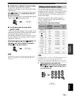 Предварительный просмотр 81 страницы Yamaha DSP-AX861SE Owner'S Manual