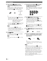 Предварительный просмотр 82 страницы Yamaha DSP-AX861SE Owner'S Manual