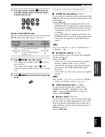 Предварительный просмотр 93 страницы Yamaha DSP-AX861SE Owner'S Manual