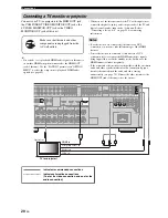 Предварительный просмотр 22 страницы Yamaha DSP-AX863SE Owner'S Manual