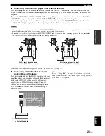 Предварительный просмотр 27 страницы Yamaha DSP-AX863SE Owner'S Manual