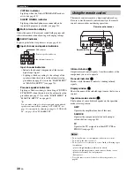 Предварительный просмотр 32 страницы Yamaha DSP-AX863SE Owner'S Manual