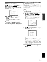 Предварительный просмотр 37 страницы Yamaha DSP-AX863SE Owner'S Manual