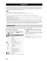 Предварительный просмотр 54 страницы Yamaha DSP-AX863SE Owner'S Manual