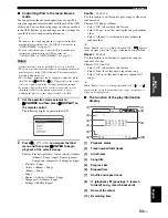 Предварительный просмотр 55 страницы Yamaha DSP-AX863SE Owner'S Manual