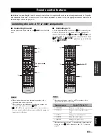 Предварительный просмотр 85 страницы Yamaha DSP-AX863SE Owner'S Manual