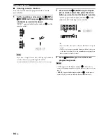 Предварительный просмотр 96 страницы Yamaha DSP-AX863SE Owner'S Manual