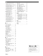 Предварительный просмотр 116 страницы Yamaha DSP-AX863SE Owner'S Manual