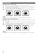 Предварительный просмотр 38 страницы Yamaha DSP-AZ1 Owner'S Manual