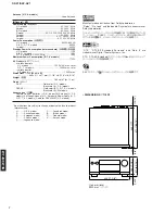 Предварительный просмотр 8 страницы Yamaha DSP-AZ1 Service Manual