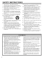 Preview for 2 page of Yamaha DSP-E200 Owner'S Manual