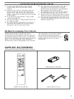 Preview for 3 page of Yamaha DSP-E200 Owner'S Manual