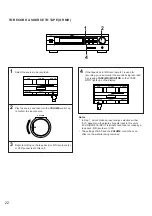 Предварительный просмотр 22 страницы Yamaha DSP-E492 Owner'S Manual