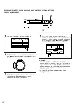 Предварительный просмотр 48 страницы Yamaha DSP-E492 Owner'S Manual