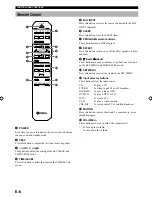 Предварительный просмотр 8 страницы Yamaha DSP-E800 Owner'S Manual