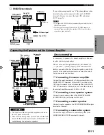 Предварительный просмотр 13 страницы Yamaha DSP-E800 Owner'S Manual