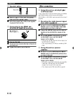 Предварительный просмотр 14 страницы Yamaha DSP-E800 Owner'S Manual