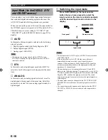 Предварительный просмотр 20 страницы Yamaha DSP-E800 Owner'S Manual