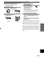 Предварительный просмотр 91 страницы Yamaha DSP-E800 Owner'S Manual