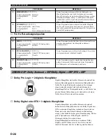 Предварительный просмотр 98 страницы Yamaha DSP-E800 Owner'S Manual