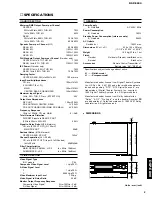 Preview for 3 page of Yamaha DSP-E800 Service Manual