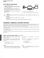 Preview for 2 page of Yamaha DSP-N600 Service Manual