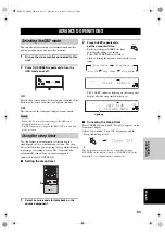 Preview for 55 page of Yamaha DSP-Z9 Owner'S Manual