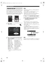 Preview for 56 page of Yamaha DSP-Z9 Owner'S Manual