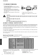 Предварительный просмотр 2 страницы Yamaha DSP-Z9 Service Manual