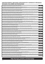 Предварительный просмотр 18 страницы Yamaha DSR112 Owner'S Manual