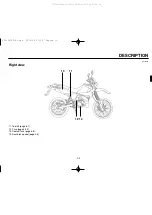 Предварительный просмотр 13 страницы Yamaha DT125R 2004 Owner'S Manual