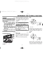 Предварительный просмотр 21 страницы Yamaha DT125R 2004 Owner'S Manual