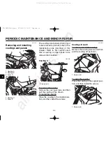 Предварительный просмотр 36 страницы Yamaha DT125R 2004 Owner'S Manual