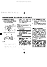 Предварительный просмотр 42 страницы Yamaha DT125R 2004 Owner'S Manual