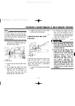 Предварительный просмотр 47 страницы Yamaha DT125R 2004 Owner'S Manual