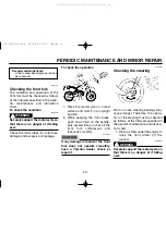 Предварительный просмотр 53 страницы Yamaha DT125R 2004 Owner'S Manual