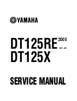 Yamaha DT125RE 2005 Service Manual preview