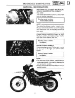 Preview for 8 page of Yamaha DT175D 1992 Service Manual