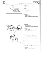 Предварительный просмотр 86 страницы Yamaha DT175D 1992 Service Manual