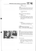 Предварительный просмотр 19 страницы Yamaha DT200L 1984-1988 Service Manual