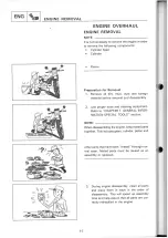 Предварительный просмотр 54 страницы Yamaha DT200L 1984-1988 Service Manual