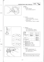 Предварительный просмотр 71 страницы Yamaha DT200L 1984-1988 Service Manual