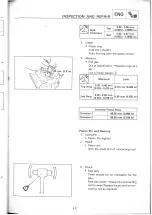 Предварительный просмотр 73 страницы Yamaha DT200L 1984-1988 Service Manual