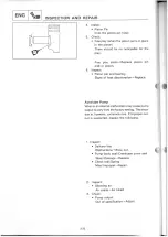 Предварительный просмотр 74 страницы Yamaha DT200L 1984-1988 Service Manual