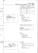 Предварительный просмотр 77 страницы Yamaha DT200L 1984-1988 Service Manual